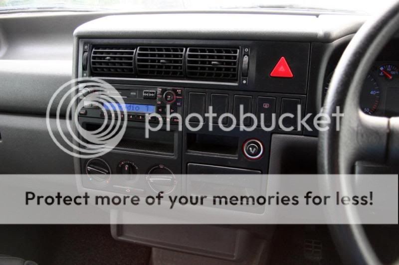 Complete VW T4 Dash Centre Console Panel