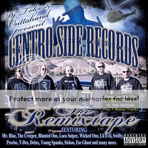 DJ Toks & Outtahand Presents Centro Side Records Presents The Remix Tape