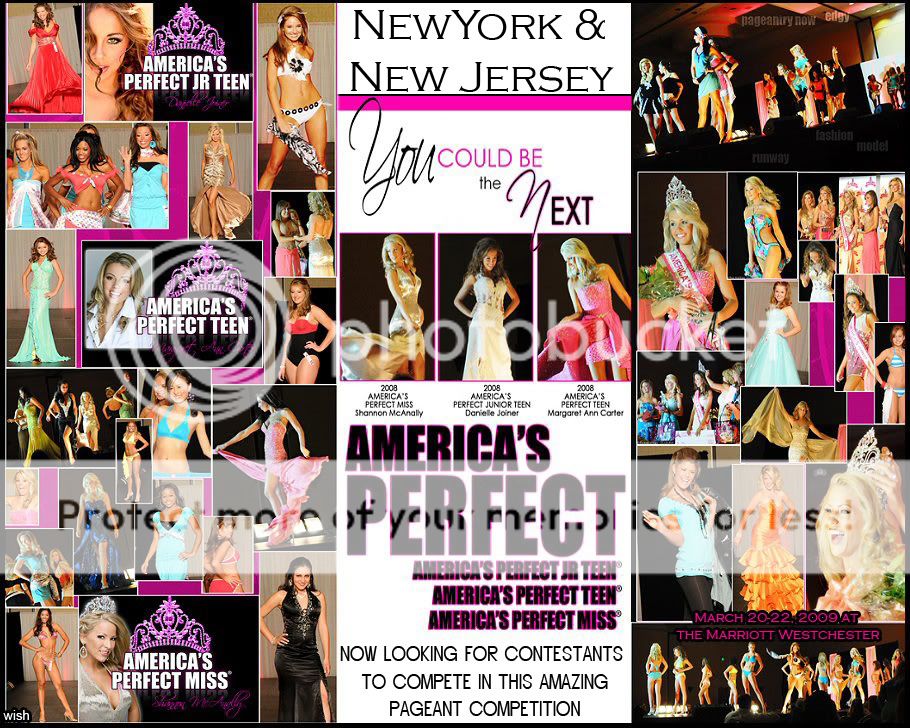 Compete in the Jr/Teen/Miss New York and New Jersey Modeling & Pageant